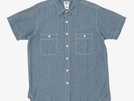 Chambray SS Work Shirt For Sale