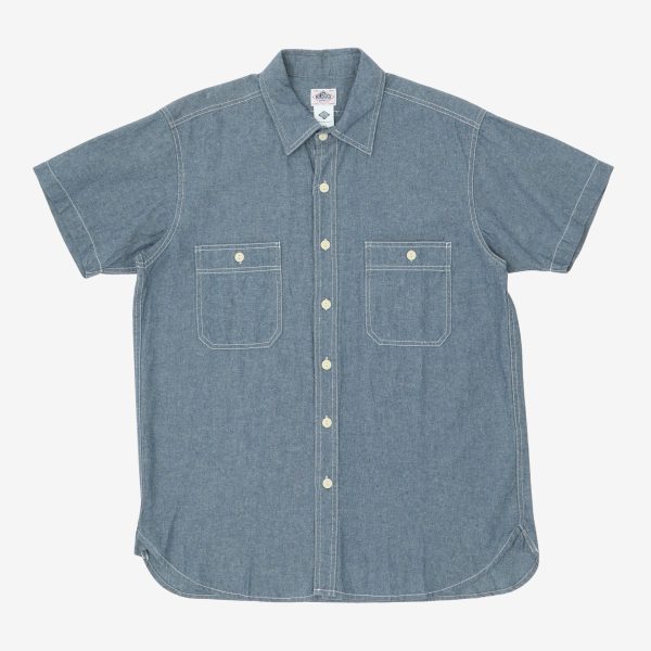 Chambray SS Work Shirt For Sale