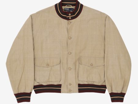 Vintage Cotton Bomber Jacket Fashion