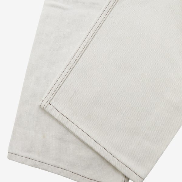 501 White Denim Jeans(Fits W34 USA Made) For Sale