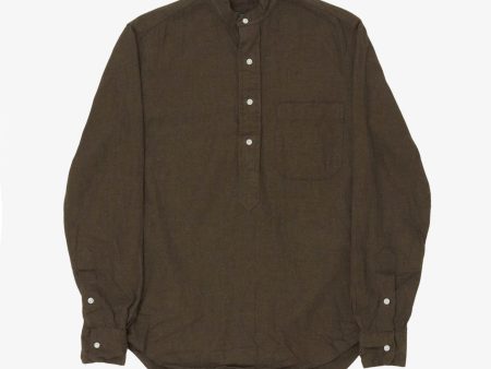 Collarless PO Shirt For Cheap