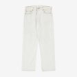 501 White Denim Jeans(Fits W34 USA Made) For Sale