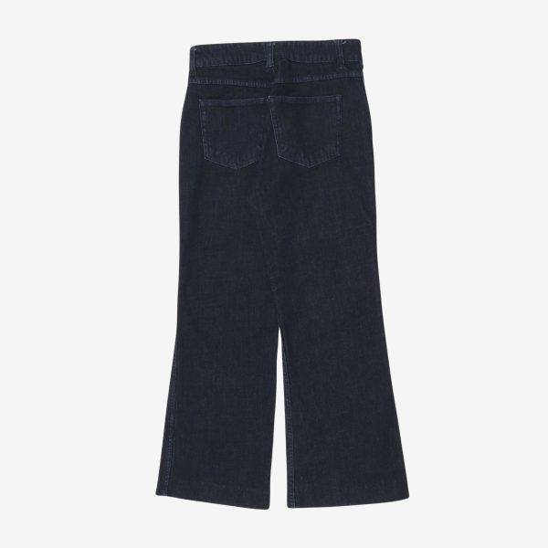 Wide Leg Denim Trousers Online