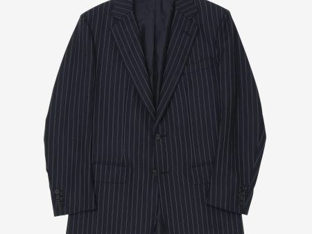 Bespoke Wool Pinstripe Suit Online Hot Sale