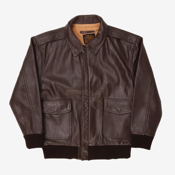 Type 2 Leather Aero Jacket Sale