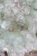 Tranquility Rose Quartz Dainty Ring- Silver Cheap