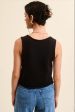 Colby Sweater Tank - Black Online Sale