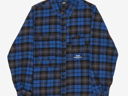 Palace Panel Check Work Shirt Hot on Sale