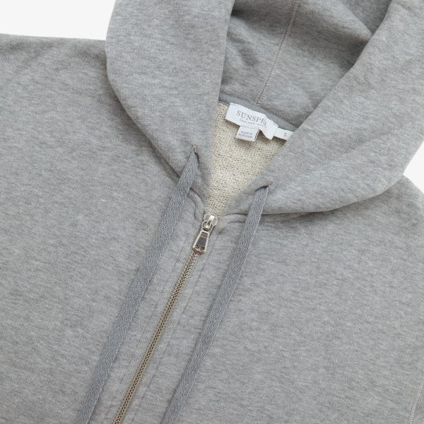 Loopback Zip Hoodie For Discount