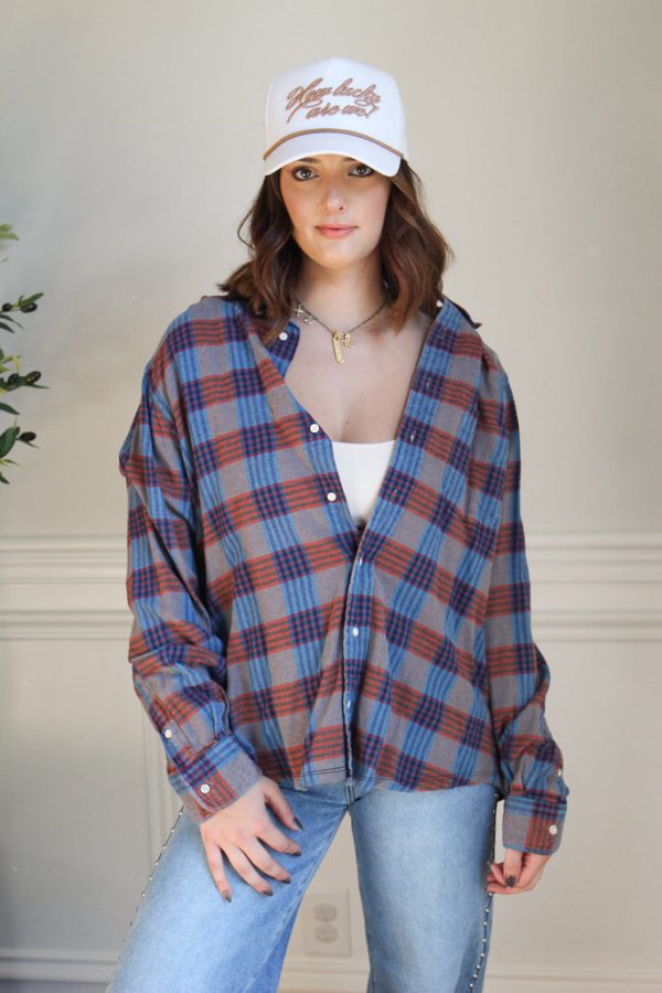 Trace Adkins Band Tee Flannel Hot on Sale