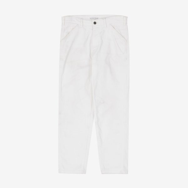 White Denim Jeans (33 x 27.5) Online