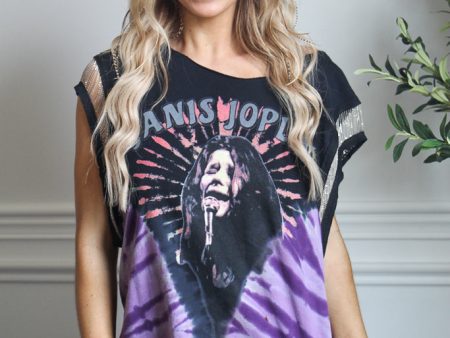 Janis Joplin Double-Sided Chain Tank Supply