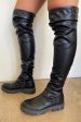 Cool Girl Chelsea Knee High Boots For Discount