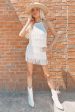 Dolly Fringe Romper- White Supply