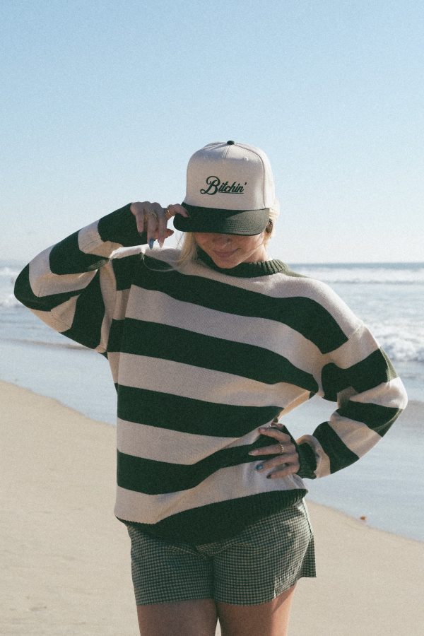 Evergreen Stripe Sweater Online Sale