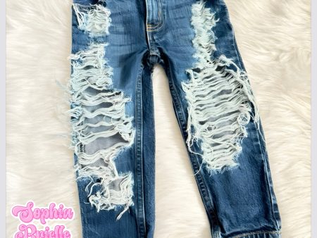 2T Oshkosh Distressed Jeans Discount