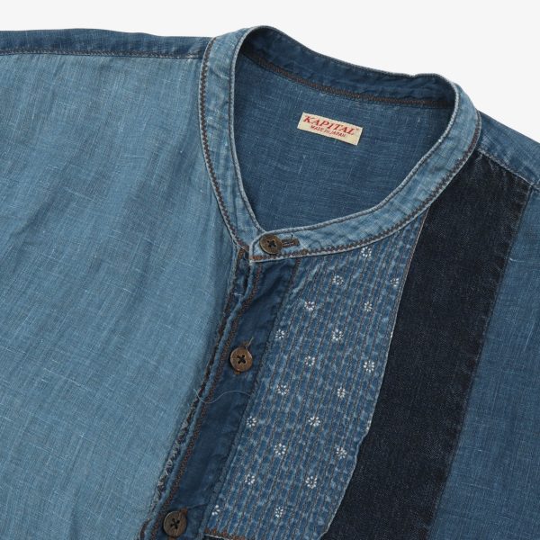 Denim Patchwork Kathmandu Shirt Sale