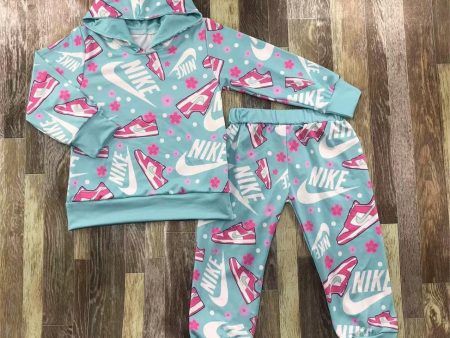 Blue Pink Nke Hoodie Outfit Online Sale