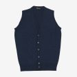 Merino Sleeveless Cardigan on Sale