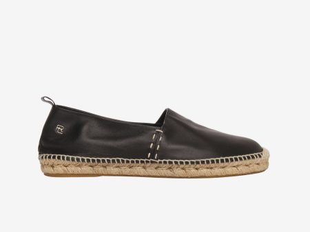 Purple Label Leather Espadrilles Sale