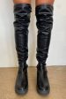 Cool Girl Chelsea Knee High Boots For Discount