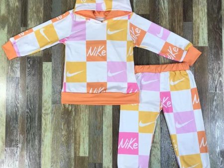 Yellow, Pink, Orange NKE Hoodie Outfit Hot on Sale