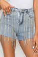 Wild West Rhinestone Fringe Shorts For Discount