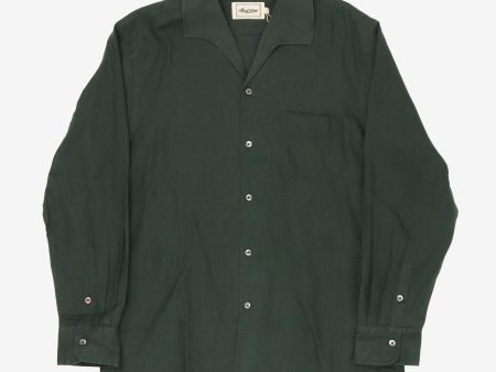 Open Collar Linen Shirt Supply