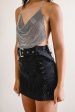 She s All That Rhinestone Skirt - Black Hot on Sale