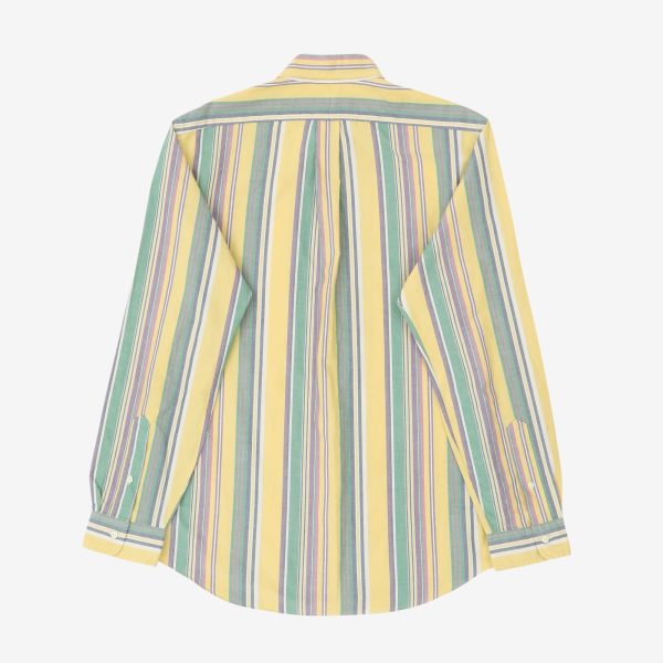 Logo Oxford Striped BD Shirt For Discount