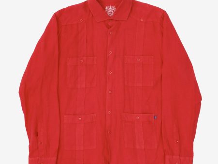 Linen Utility Shirt Discount