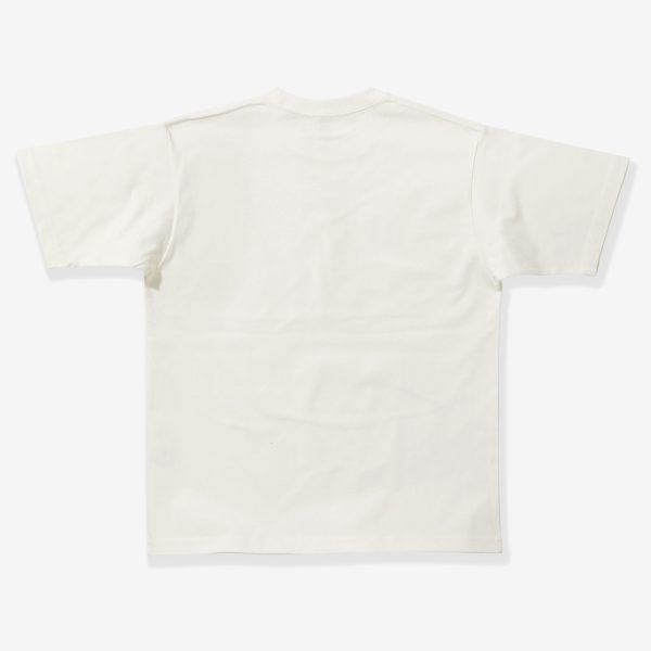 8oz USA Cotton T-Shirt - Ecru For Sale