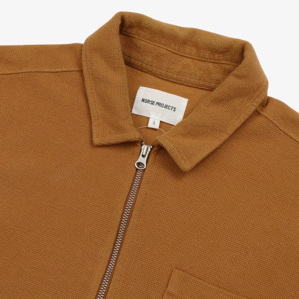 Magne Fine Waffle Zip Knit on Sale