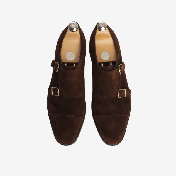 William New Standard Suede Monk Strap + Trees Hot on Sale