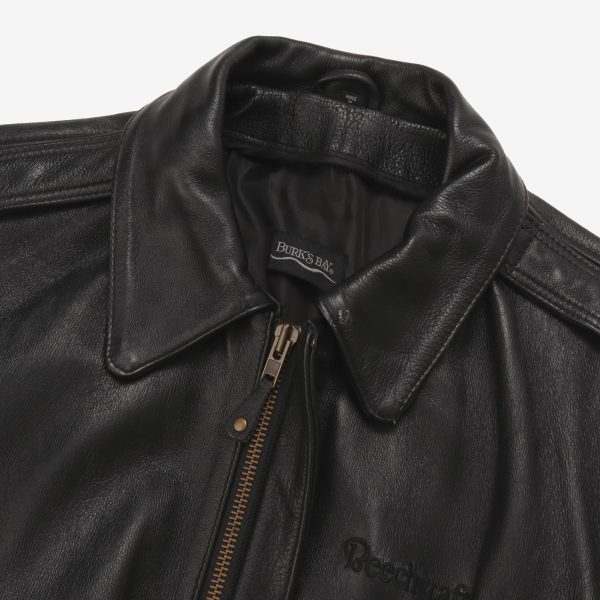 Vintage Leather Bomber Jacket Online Sale