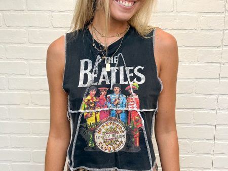 Beatles Double Stitch Crop Online Hot Sale