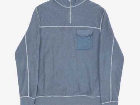 Half Zip Crew Sweat Discount