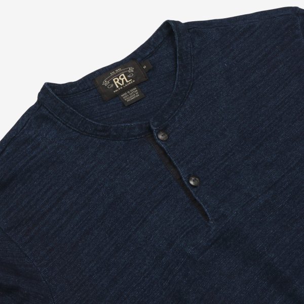 Indigo Henley LS on Sale