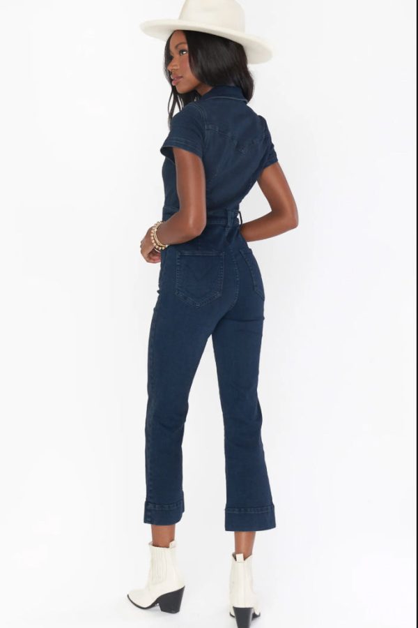 Show Me Your Mumu Cropped Everhart Jumpsuit - Thunder Online now