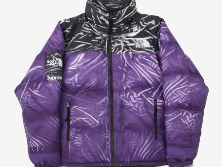 Supreme Printed Nuptse Trompe L oeil Jacket on Sale