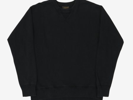 Warm Up Single V Crew Sweatshirt Discount