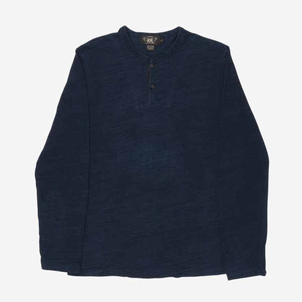 Indigo Henley LS on Sale