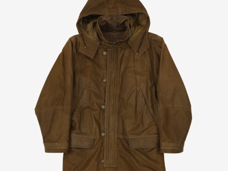 Vintage Leather Parka Online Hot Sale