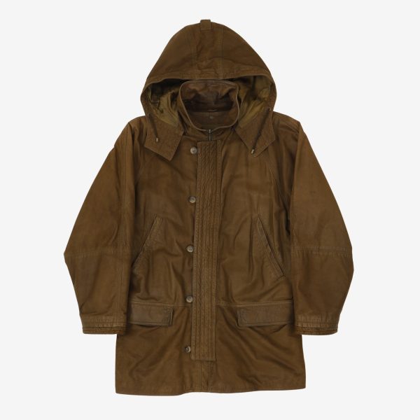 Vintage Leather Parka Online Hot Sale