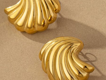 Shell Earrings  - Gold Sale