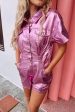 Shine Bright Metallic Romper Cheap