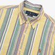 Logo Oxford Striped BD Shirt For Discount