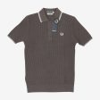 Reissue Textured Knit Polo Shirt Discount