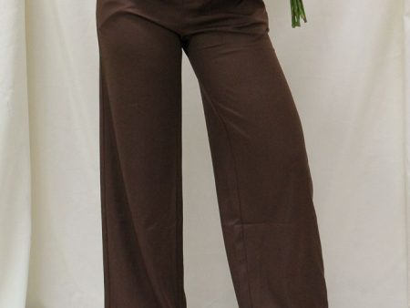 Adore You Trousers - Chocolate For Discount