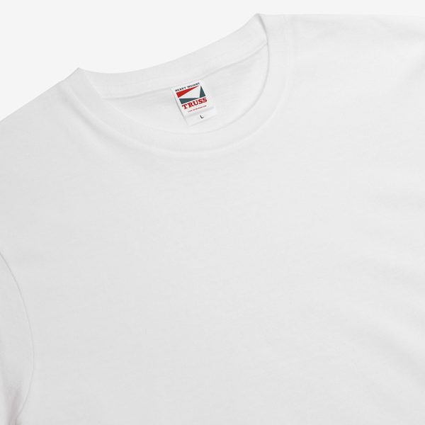 Cotton T-Shirt - White on Sale